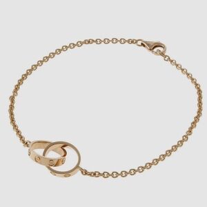 Cartier Leve 18k Gold Chain Bracelet